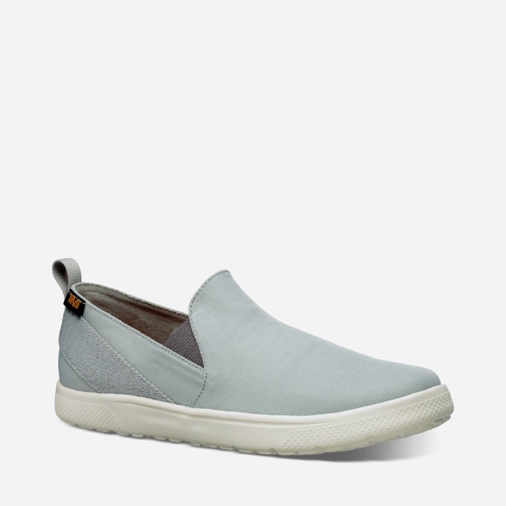 Pánské Tenisky Teva Voya Slip On Šedé - CZ688520